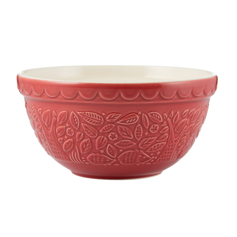 Миска для смешивания in the forest, D21 см, 1,2 л, красная