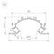 Профиль Arlight ARH-Ceil-Reflect-Dual-2000 Anod 036364