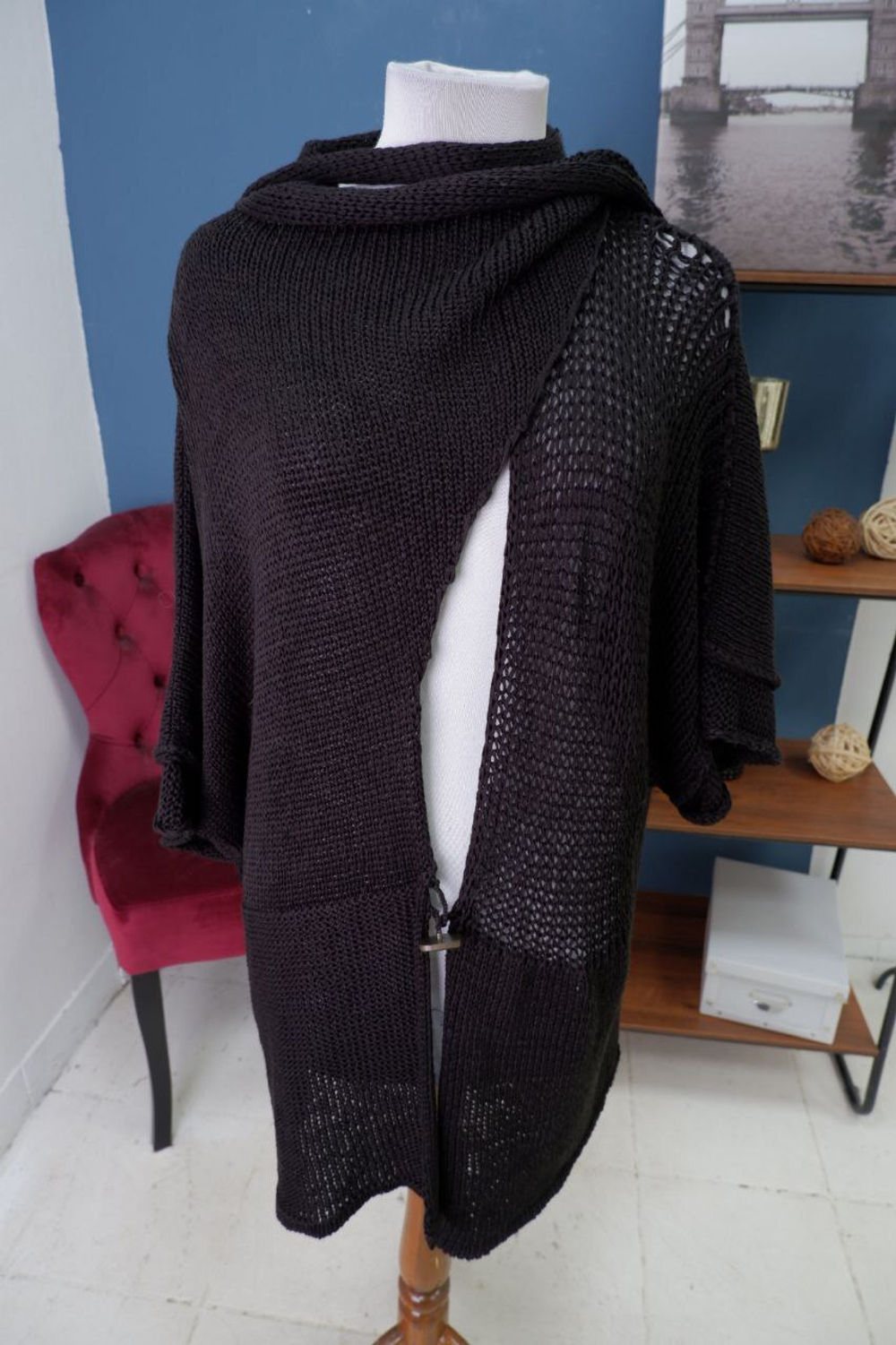 Кардиган Vlas черный 58 размер, новый