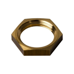 Контргайка STOUT SFT 0037 - 1/2" (для стальных труб, латунь без покрытия)