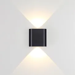 7191/2WL HIGHTECH ODL27 Настенный светильник черный браш./металл IP20 LED 2W 3000K 220V MAGNUM