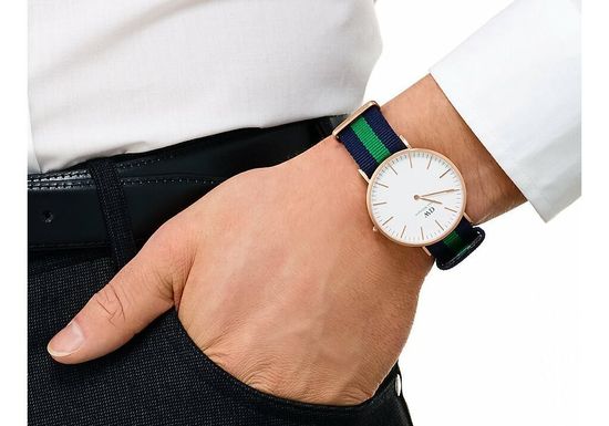 Мужские часы Daniel Wellington Classic Warwick 40 мм  DW00100005