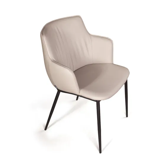 Стул Sofia, серая экокожа Soft-Touch