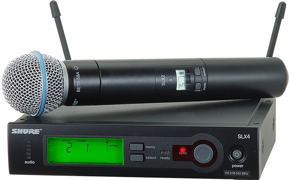 Радиосистема с ручным микрофоном Shure SLX24E/B58