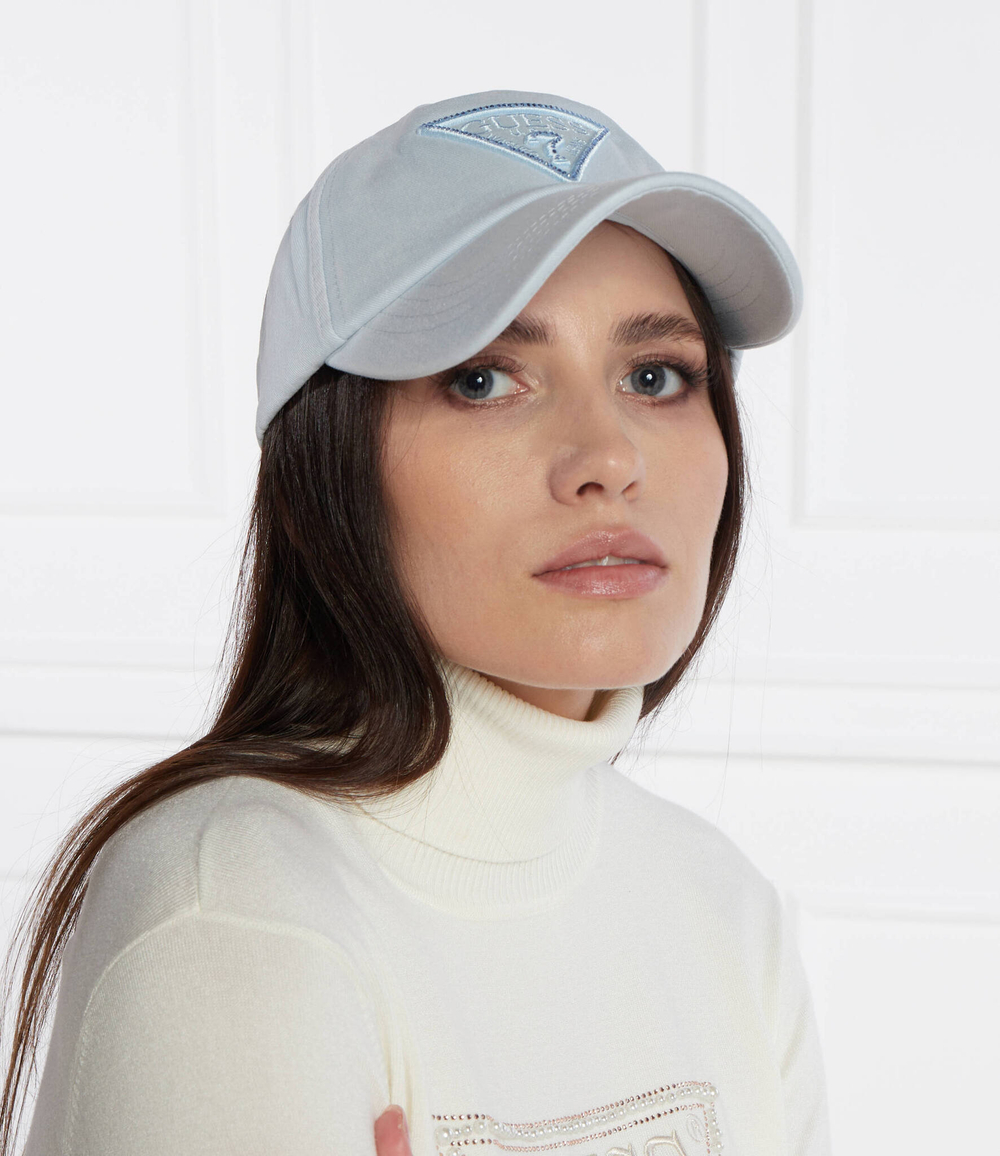 Кепка GUESS - голубой(W4GZ18 WO07T)