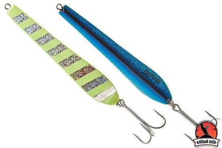 Пилькер ASARI Norwegian 600гр #02 Silver Blue (Lumo Zebra)