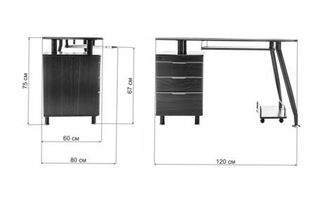 Офисная мебель Woodville Erida white