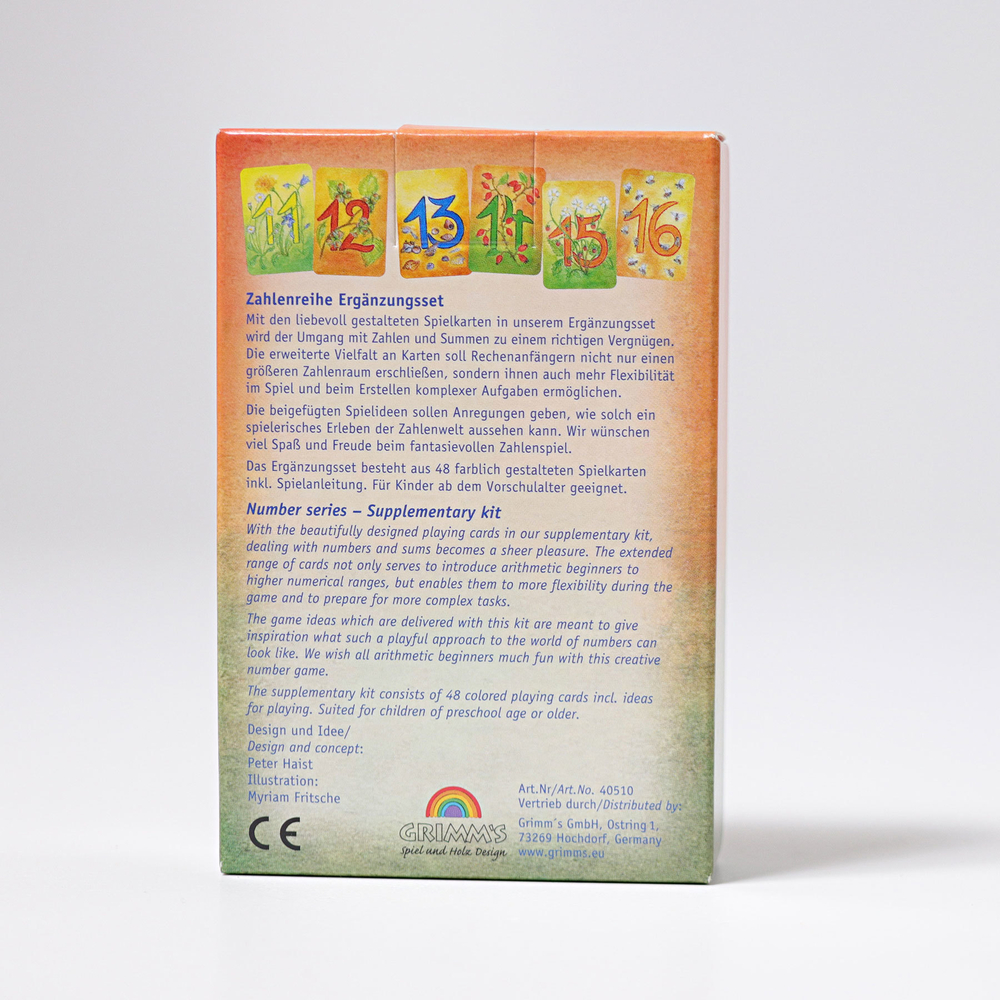 Набор обучающих карточек "Цифры дополнение", 48 шт.