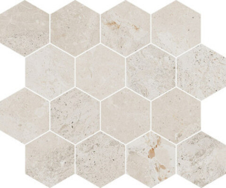 Мозаика Karnis Mosaico Esagona Ivory Matt (97428)