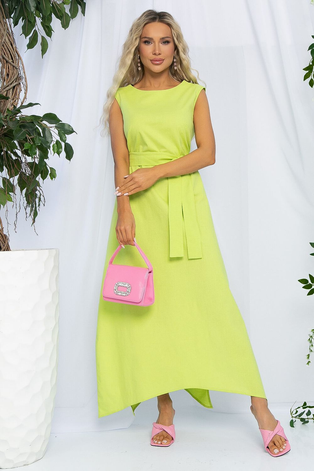 Платье Иниша (лаймовый пунш) П13177-4М LT Collection