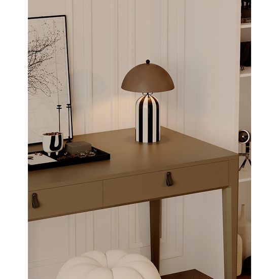 Светильник настольный anniken, D25х38 см, сливовый