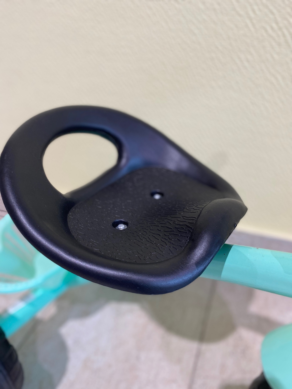 Велосипед 3-х колесный (баг., корзина, пласт. колеса) арт. Sl-001 Мятный, 36005