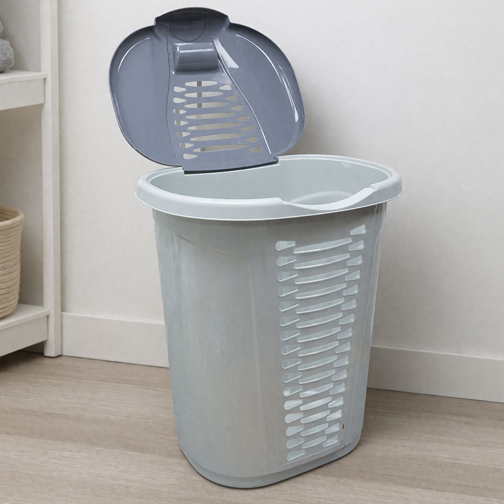 Корзина для белья с крышкой, 490*380*600мм