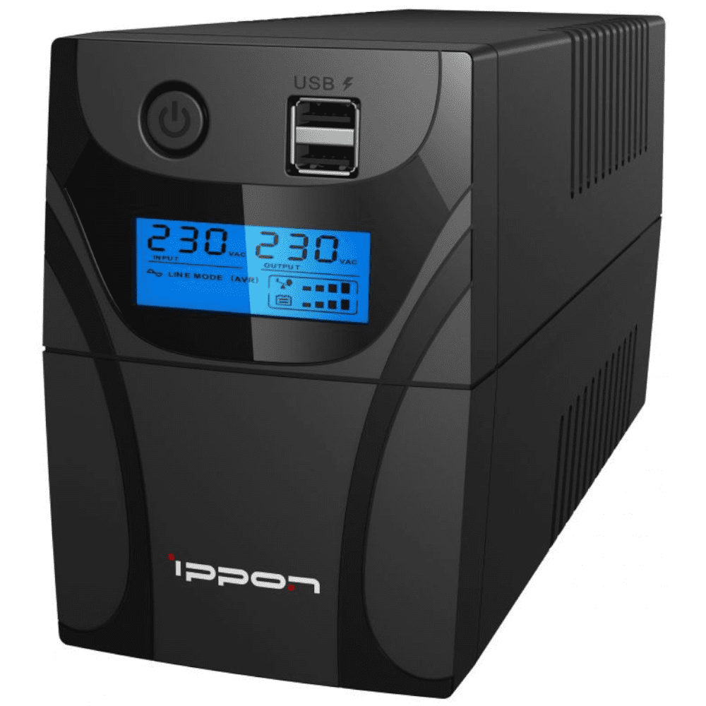 Ippon Back Power Pro II 850 Euro Сетевое оборудование
