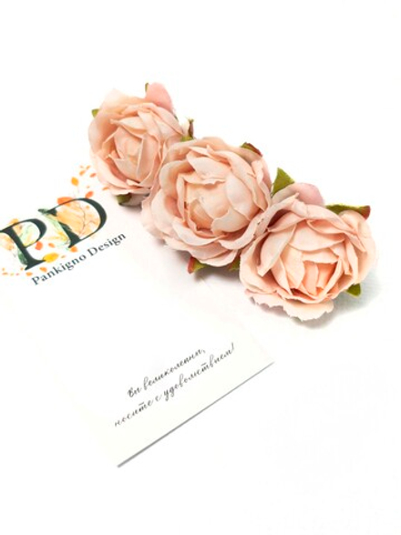 Заколка-автомат Pankigno Design с бутонами роз