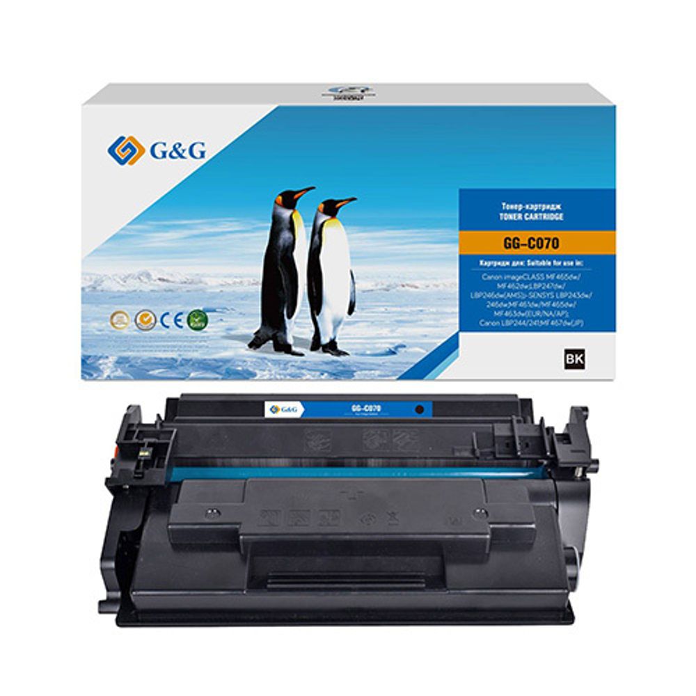 Картридж G&amp;G, аналог Canon 070 для LBP243/LBP246/MF461/MF463/MF465