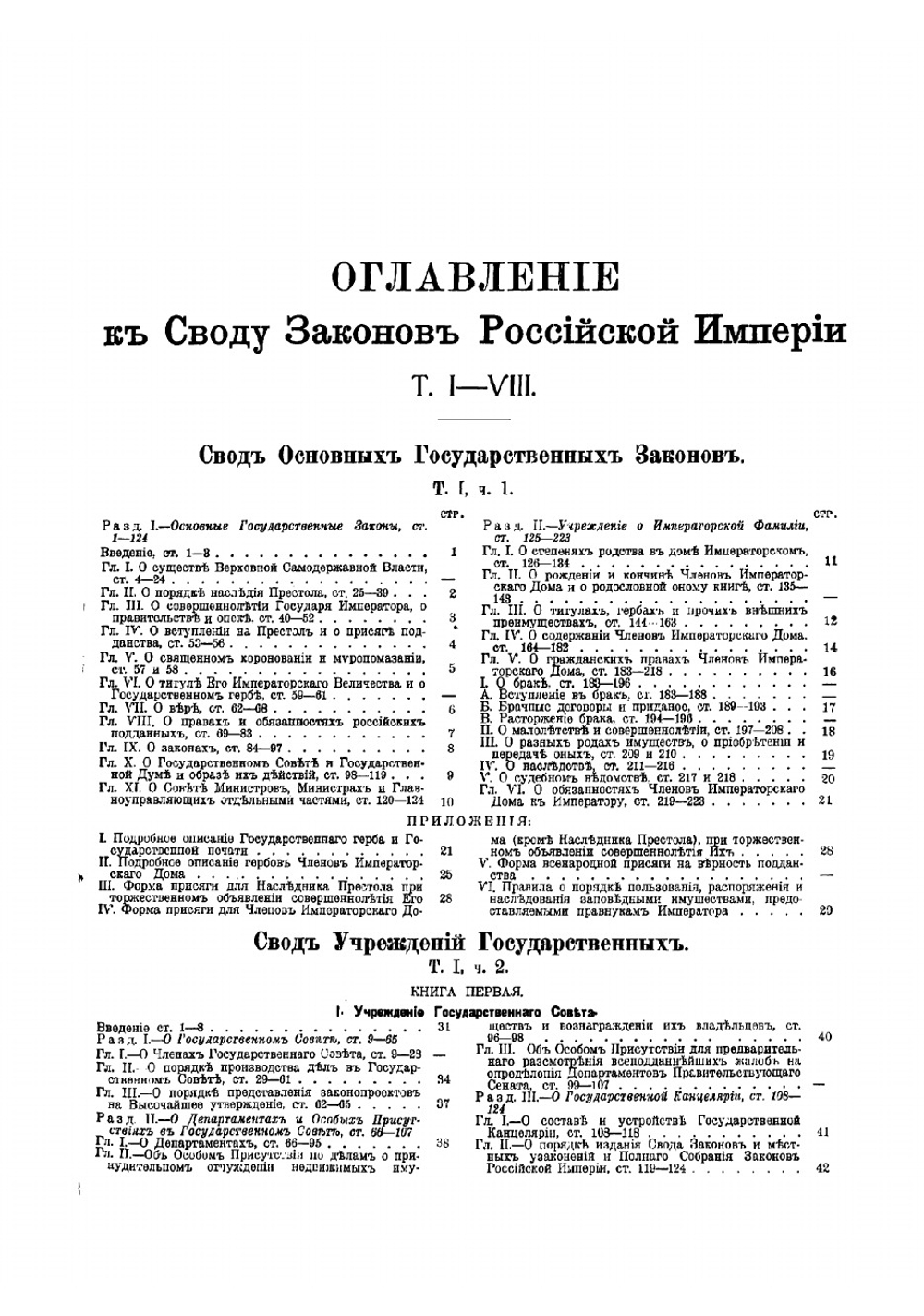 Полный свод законов Российской Империи. Том 1-3 | Нет автора