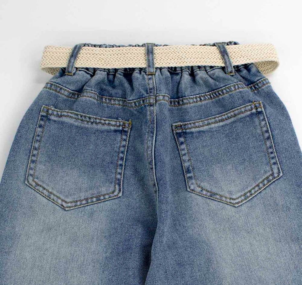 джинсы на резинке  CUTE BB COWBOY 4944