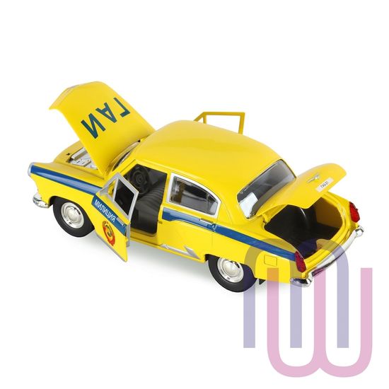 Модель машины  ТМ АВТОПАНОРАМА 1/22 ГАЗ 21 ГАИ (свет, звук) JB1200145