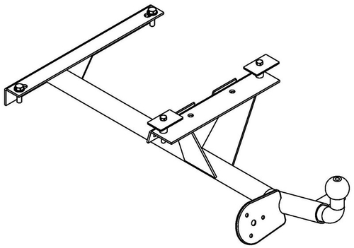 Фаркоп на ВАЗ 2113,2114 (без электрики, паспорт/сертификат в комплекте) Автос.VAZ-13
