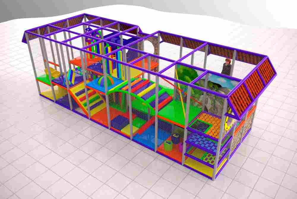 Детский игровой лабиринт «Смешные повороты»