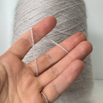 FLUFF - Gruppo Filpucci Industrie Filati; 70% ангора, 10% меринос, 20% п/а; 550м/100гр; col. 603327, цвет: серый с фиолетовым подтоном; S721