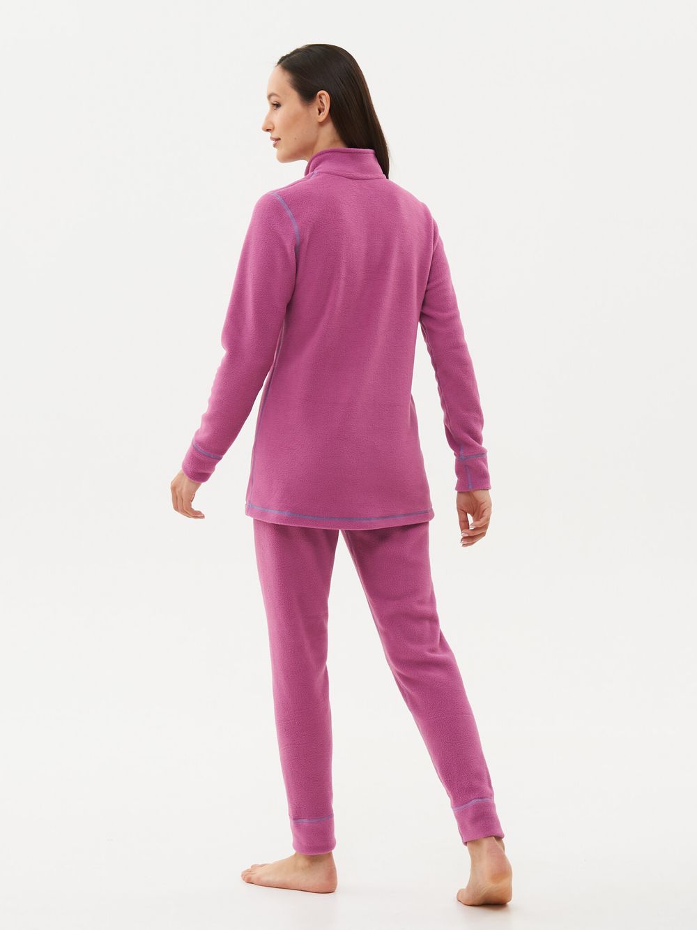 Термобелье женское Thermoline ZIP ткань Флис цвет Фиолетовый