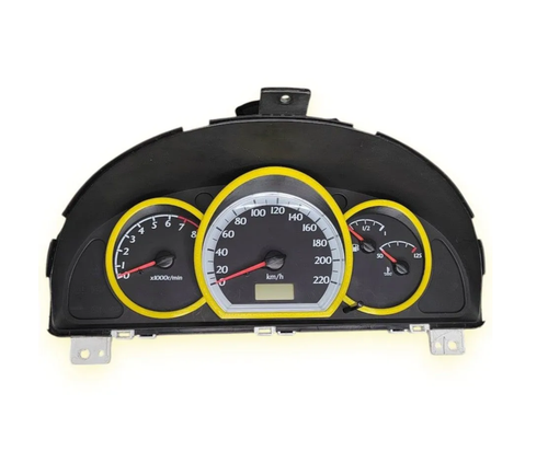 Кольца для панели Шевроле Лачетти (чёрно-жёлтый)