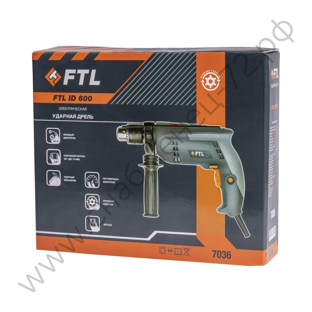 Сетевая ударная дрель FTL ID 600