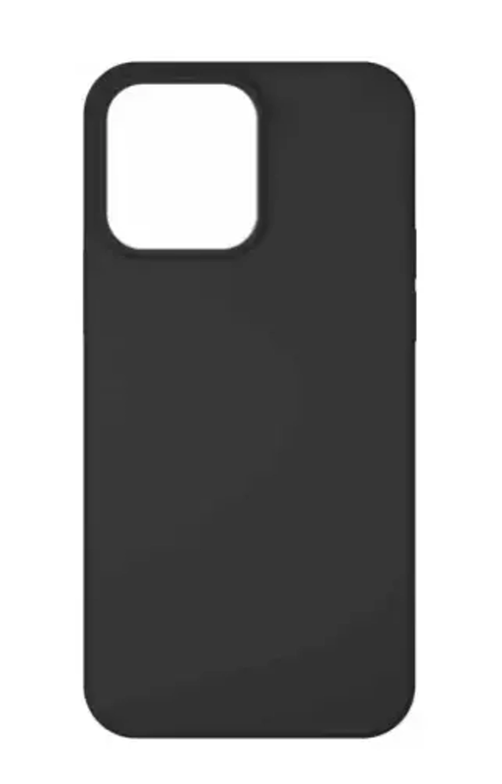 Чехол-накладка FaisON Soft Matte Series для Apple iPhone 13 Pro Max силиконовый (матовый черный)