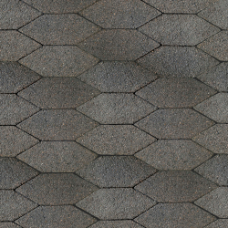 Тротуарная плитка СКОШЕННЫЙ ШЕСТИУГОЛЬНИК Б.1.ШГ.6 100х100х100х60мм Гранит Черный