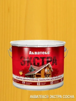 АКВАТЕКС Экстра, 9л, Сосна