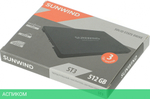 SSD диск SunWind ST3 512GB (SWSSD512GS2T)