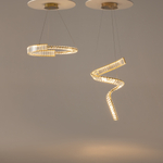 Подвесной светодиодный светильник Maytoni Krone P097PL-L48BS3K