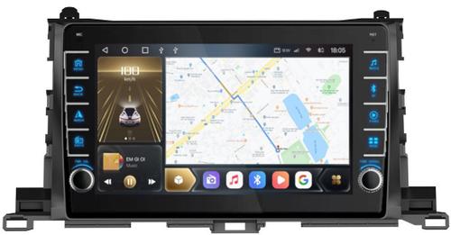 Магнитола для Toyota Highlander 3 2014-2020 - Kuberg OL-1601 (кнопки и крутилки), Android 12, Быстрая, CarPlay, 4G SIM-слот