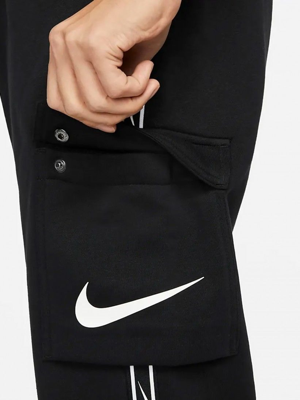 DX2030-010 Брюки Nike NSW Repeat SW FLC Cargo Pant