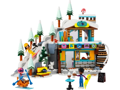 Конструктор LEGO Friends 41756 Каникулы: Лыжная трасса и кафе