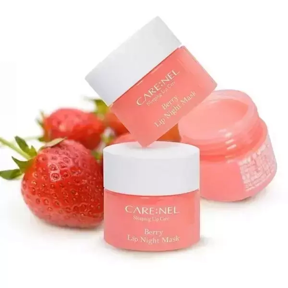 Маска ночная для губ с ароматом ягод Care:Nel Berry lip night mask (5г)