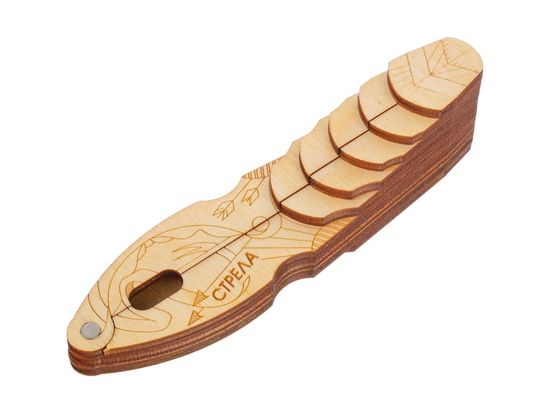 Чехол деревянный для варгана Стрела, Мастерская Глазырина HV19