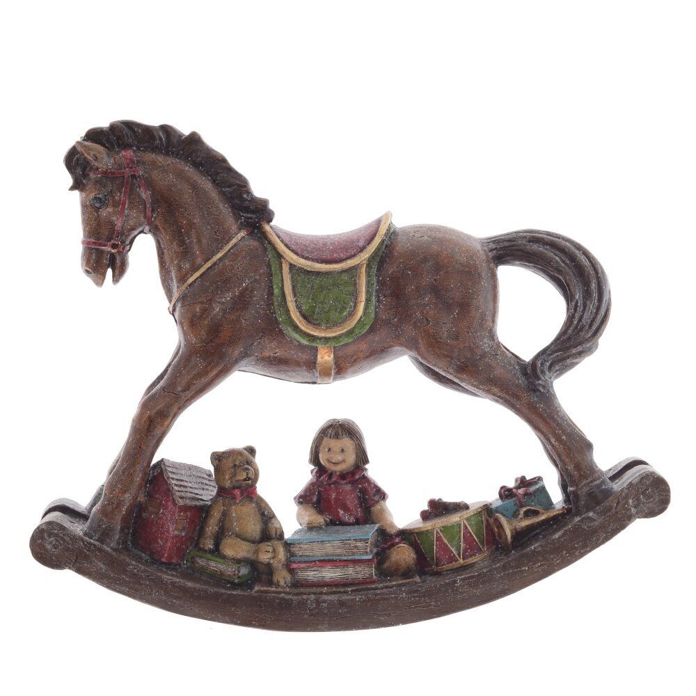 GAEM Фигурка декоративная "Лошадка-качалка, L49 W12 H40 см