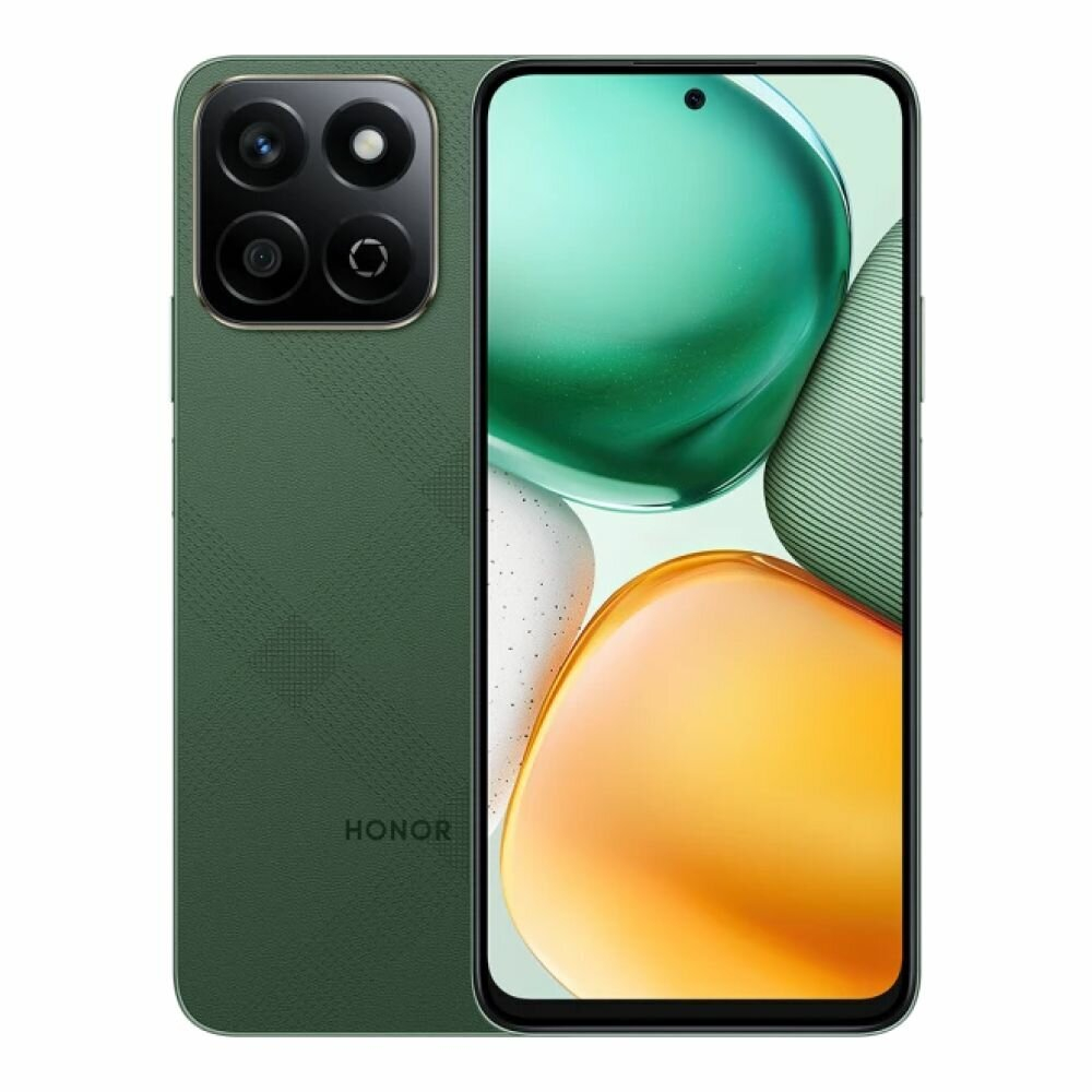 Смартфон HONOR X7c 8/256 ГБ  6.56", Android 14, РСТ(ЕАС),  Green