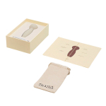 Серый аккумуляторный мини-wand 9,5см с шаровидной головкой Sose Harmony HA00104