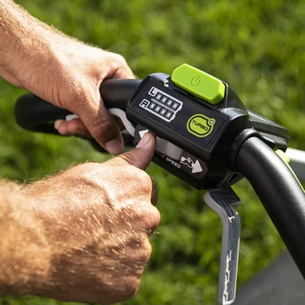 Газонокосилка аккумуляторная Greenworks GD40LM48SP 40В (1 x 8 Ач, ЗУ) нож 48 см, 2517407UH