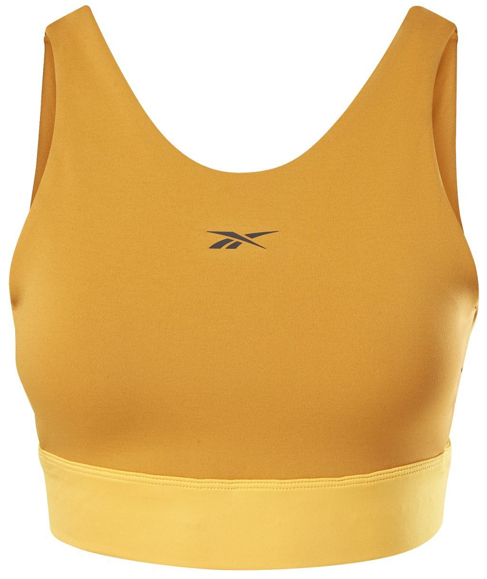 Теннисный бюстгальтер Reebok Beyond The Sweat Crop W - radiant ochre