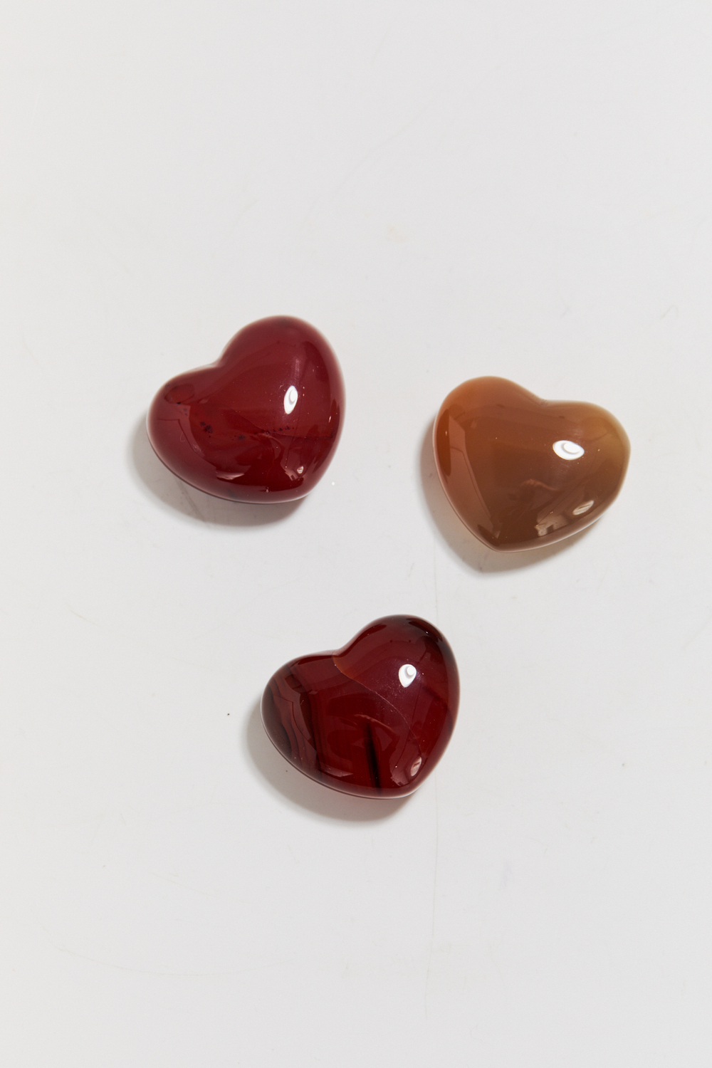 Сердечко из сердолика