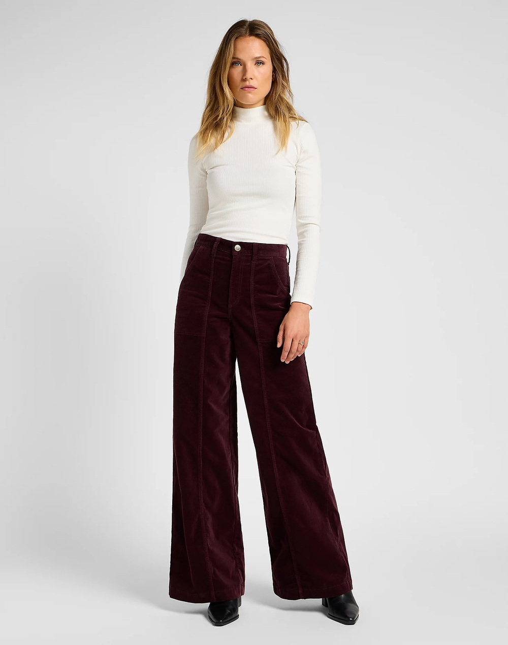 Водолазка женская LEE RIBBED LS HIGH NECK