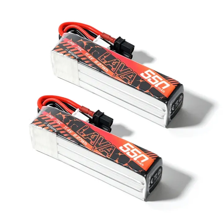 Аккумулятор Betafpv Lava 3S 550mAh 75C 11.4V 2шт.