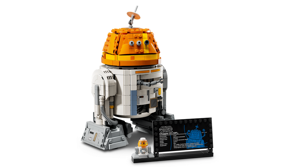 Конструктор лего Звездные войны 75416 Дроид-астромеханик «Чоппер» (C1-10P)