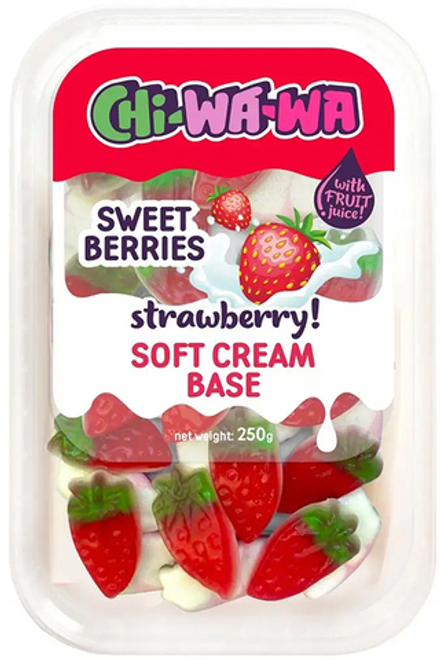 Жевательный мармелад Chi-Wa-Wa Minibox Клубника сладкий (клубнички) 250г