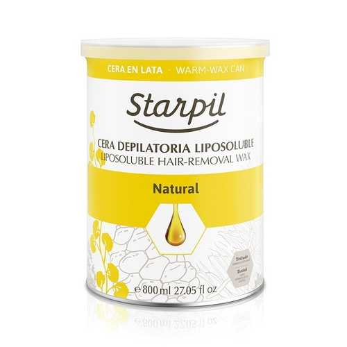 Воск теплый в банке Starpil Натуральный 800мл